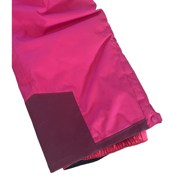 Patagonia Girls XL 14 H2NO Snow Pants Snowboarding Skiing Hot Bright Pink - Picture 9 of 12